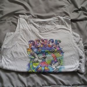 Peace tank top